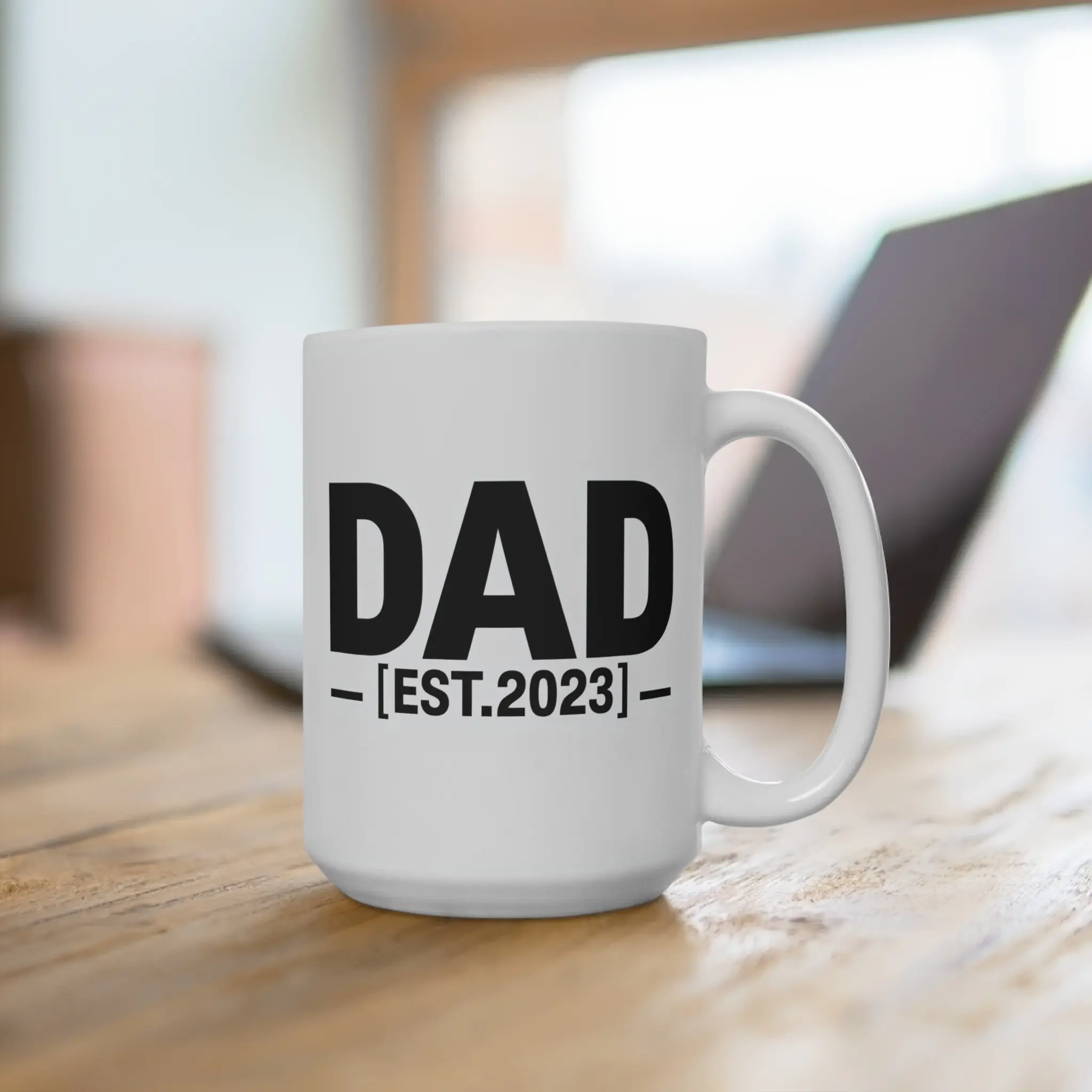 Personalized Dad Mug, Gift for New Dads, Birthday Mug, Father's Day Cup, Custom Coffee Mug, Family Keepsake