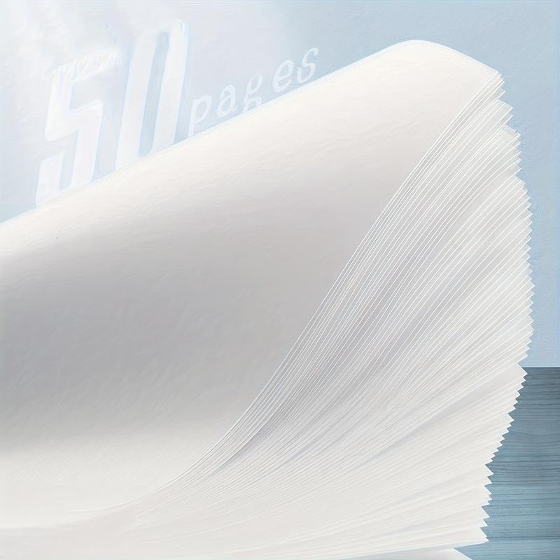 Transparent Sticky Notes Note Pad - 8pcs Set with 4 Sizes, Crystal Clear PET Self-Stick Notes for Reading, Studying & Office Annotation, Waterproof & Wrinkle-Free