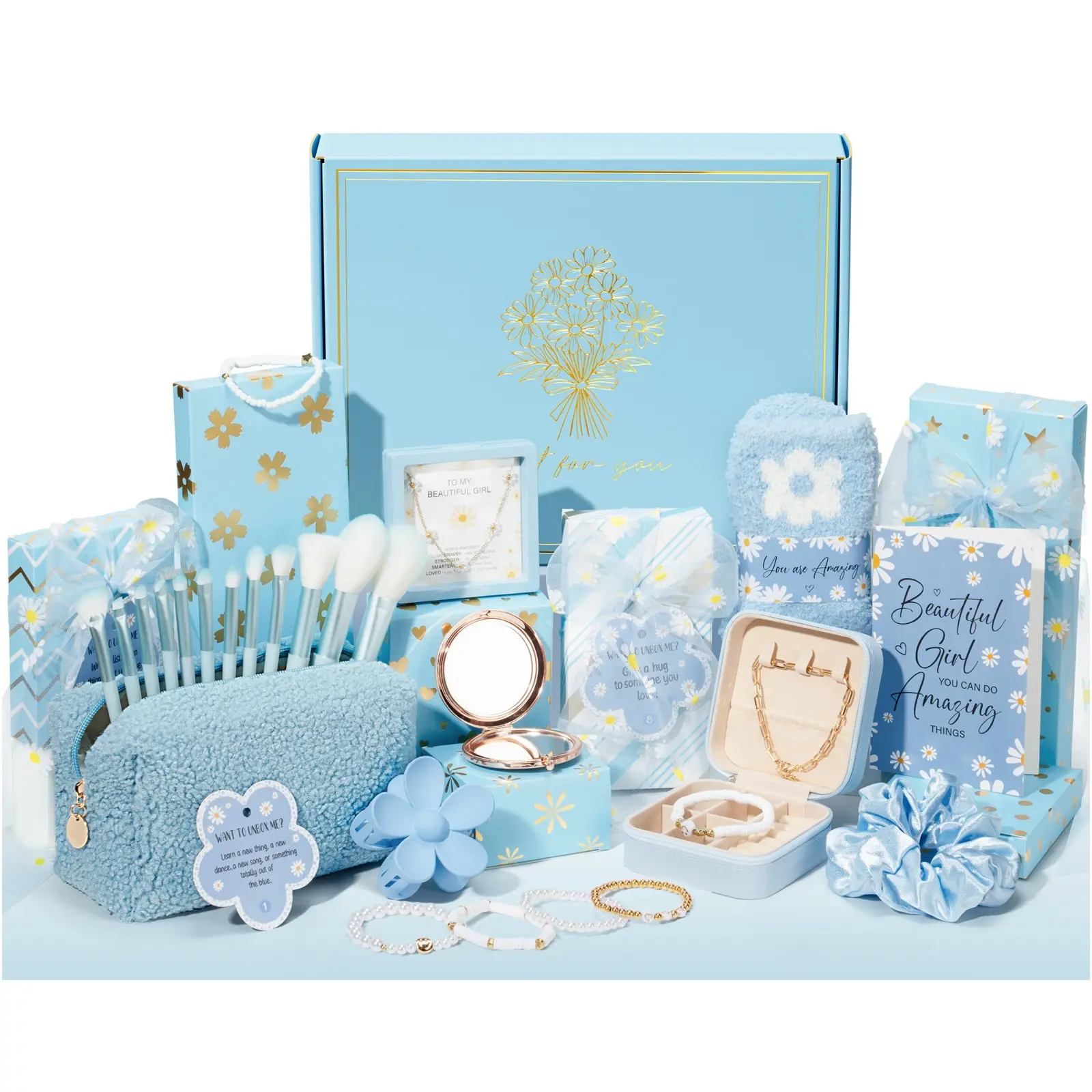 B5 Blue  (with fuzzy sock)