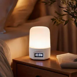 Portable LED Touch Night Light, USB Rechargeable Table Lamp, 3 Color RGB Options, Wireless Bedside Lamp, Ideal for Bedroom Living Room, Home Decor Light