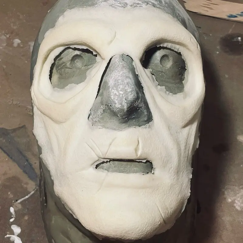 Deadite Ash / Evil Dead 2 / Zombie foam latex prosthetic