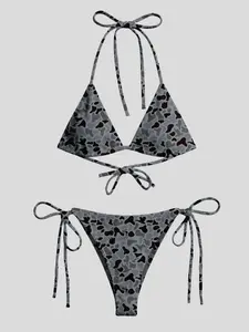 Camo Cutie High-waisted Bikini
