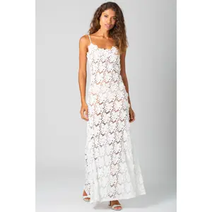 Jacquelyn Floating Flower Lace Dress