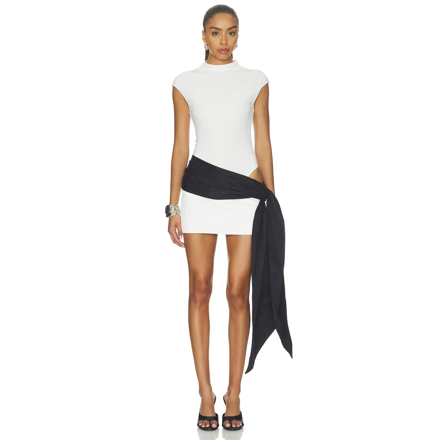 Benni Dakota Mini Dress in White