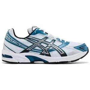 ASICS Gel-1130 White Restful Teal 1203A609-103 Authentic Shoes Footwear Sneaker Trainer Comfortable Walking Fashion Trending Gift