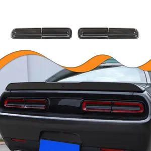 Tail Light Covers Trim Rear Light Guards for Dodge Challenger 2015+ Exterior Decorative Accessories Custom Automotive Vehicle