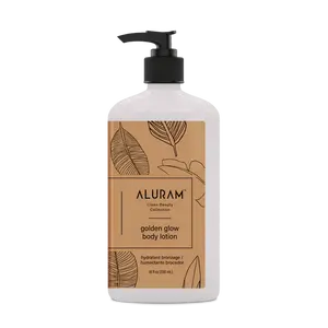 Golden Glow Body Lotion - 18 FL OZ | Gradual Self Tanning Lotion for Face & Body - Infused with Squalane & Watermelon Seed Oil - Lightweight Body Moisturizer for Soft Radiant Skin - Daily Skincare
