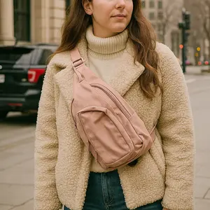 Julie's Nylon Sporty Crossbody Sling Bag