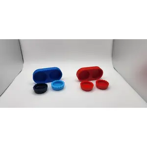 Small Reptile Feeder Dish with Sillicone Cups