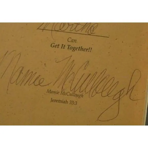 USED Book - Get it Together and Remember Where You Put It by Mamie McCullough (Hardcover) - english