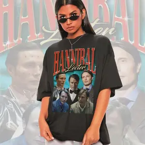 Hannibal Lecter Mads Mikkelsen Graphic T Shirt Sweatshirt Hoodie Unisex YZY