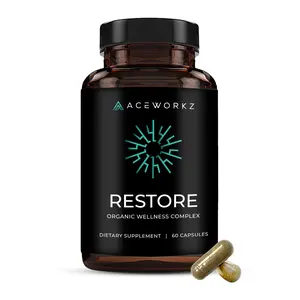 ACEWORKZ Sea Moss Dietary Supplement - Organic Irish Moss & Bladderwrack from Atlantic Ocean, Natural Ingredients, Sustainably Sourced - Healthcare 