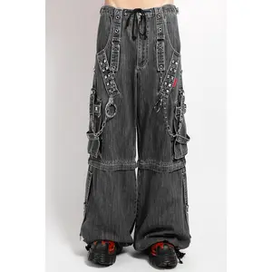Tripp NYC Lock Up Pants [BLACK DENIM]