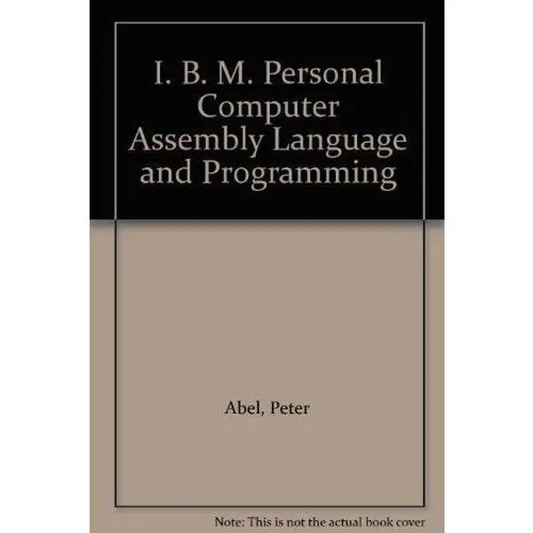 USED Book - IBM PC assembler language and programming by Peter Abel (Hardcover) - english