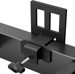 Adjustable Non Slip Mattress Gaskets for Metal Bed Frame Box Spring, 6 Pcs Mattress Holder in Place Gripper, Anti-Slip Baffle Mattress Retainer Bar, Keep Mattress from Sliding Gripper, Black
