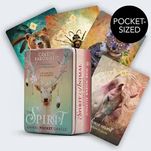 The Spirit Animal Pocket Oracle: A 68-Card Deck - Animal Spirit Cards with Guidebook -- Colette Baron Reid - Other