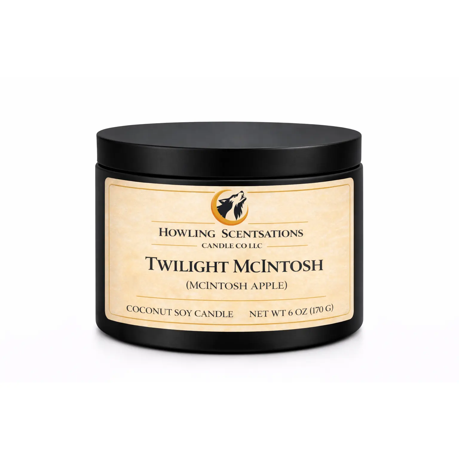 Twilight McIntosh – 6 oz Coconut Soy Candle (Fresh Apple Candle)