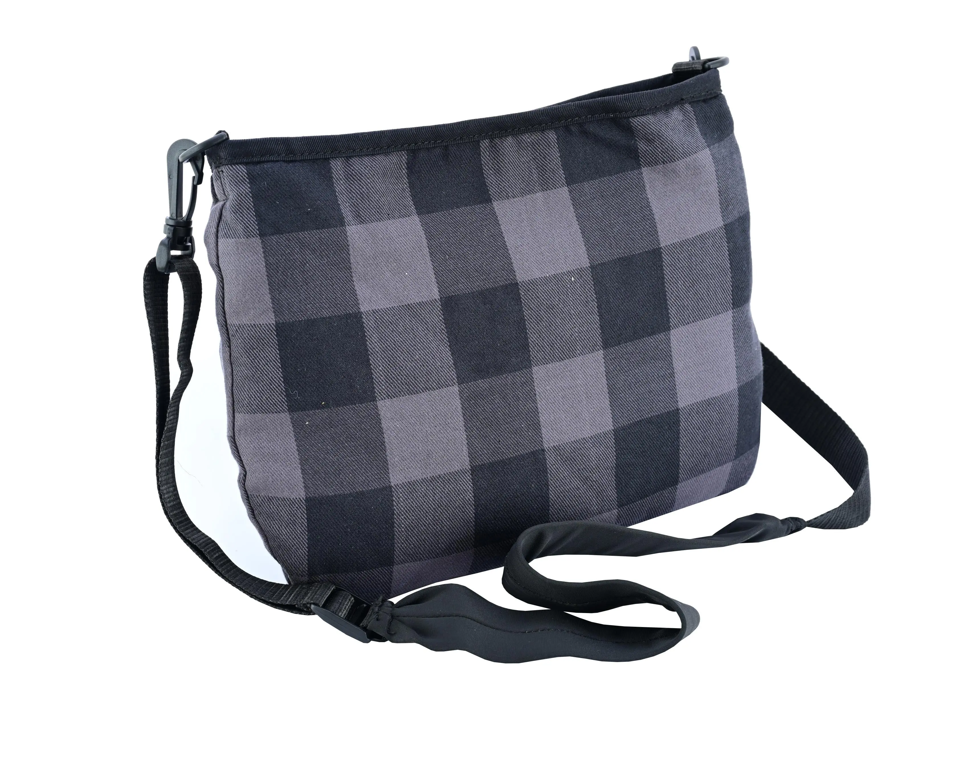 LVAD HeartMate Flannel Grey Carry Bag