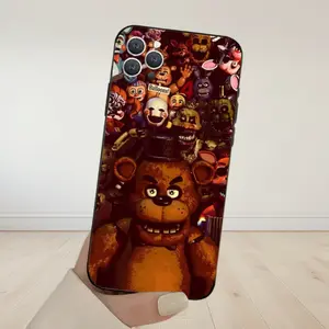 Amine Fnaf Five-nights-At-Freddys Anime Phone Case Silicone Soft For iPhone 17 Air 16 15 14 13 12 11 Pro Max Plus