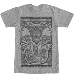 Men's Lost Gods Boho Elephant Print T-Shirt