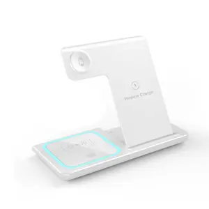 3 in 1 Wireless MagSafe Collapsible Atmosphere Lamp Charger