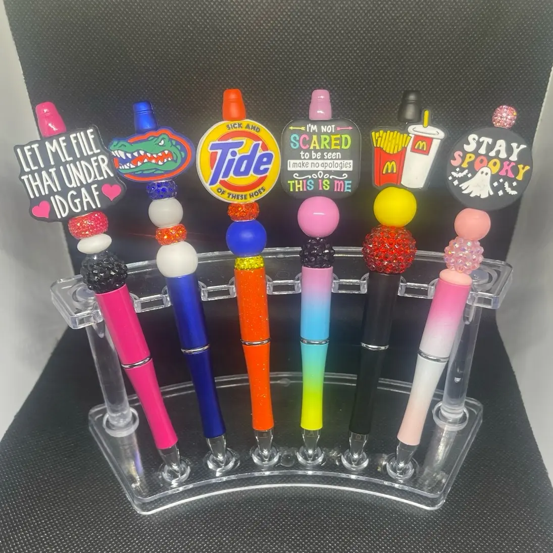 Beaded pen