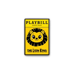 Broadway: Jungle King Lapel Pin
