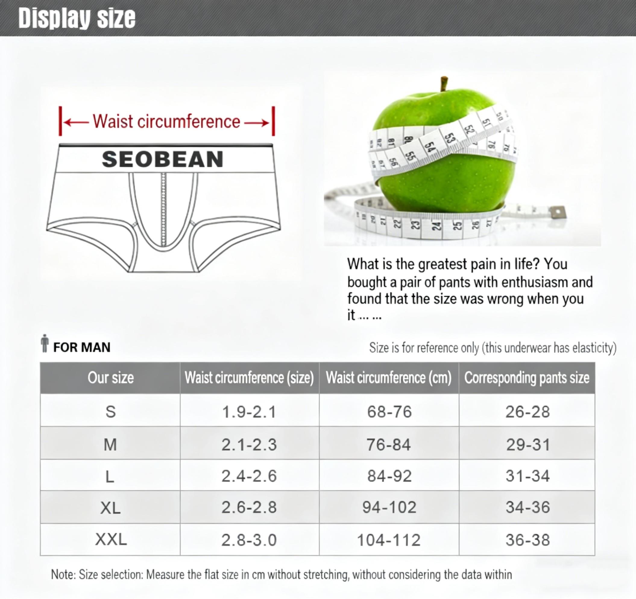 SEOBEEPAN Men's Low-Waist Sexy Briefs Trendy Swim & Underwear for Young Men with Colorful Houndstooth Pattern - Menswear