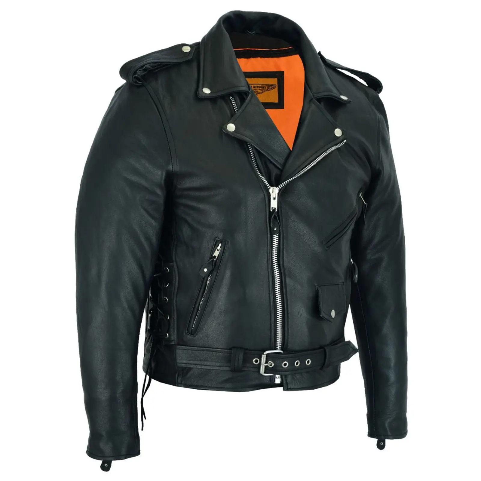Dream Apparel Leather Motorcycle Jacket for Men Moto Riding Classic Biker Jacket Dream Apparel Leather Motorcycle Jacket for Men Moto Riding Classic Biker Jacket