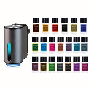 smart car aroma diffuser, 1 count usb rechargeable car air freshener with essential oil, car air freshener machine, car interior decoration accessories