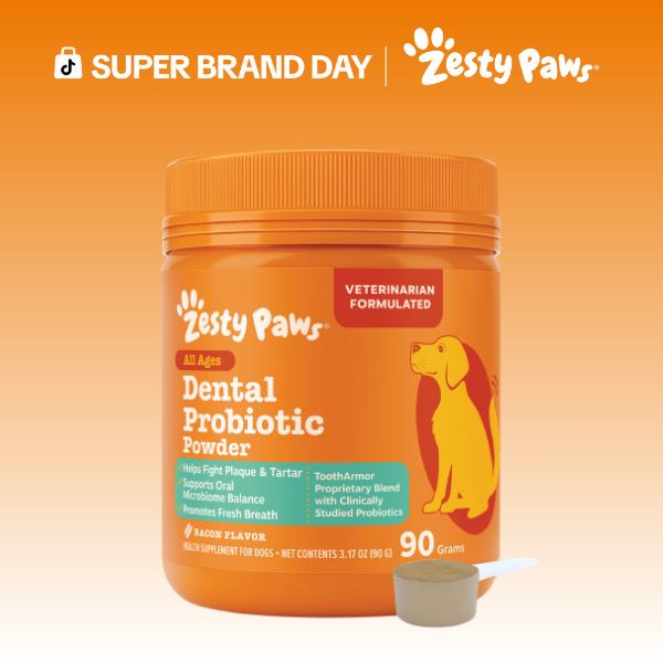 Dental Probiotic Powder for Dogs