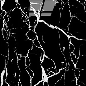 22PCS Peel and Stick Backsplash Subway Marble Tiles, 12 12 Inch Self-Adhesive Waterproof Wall Tiles, Stick Backsplash for Bathroom Kitchen and Fireplace, 2mm Thick (Black)