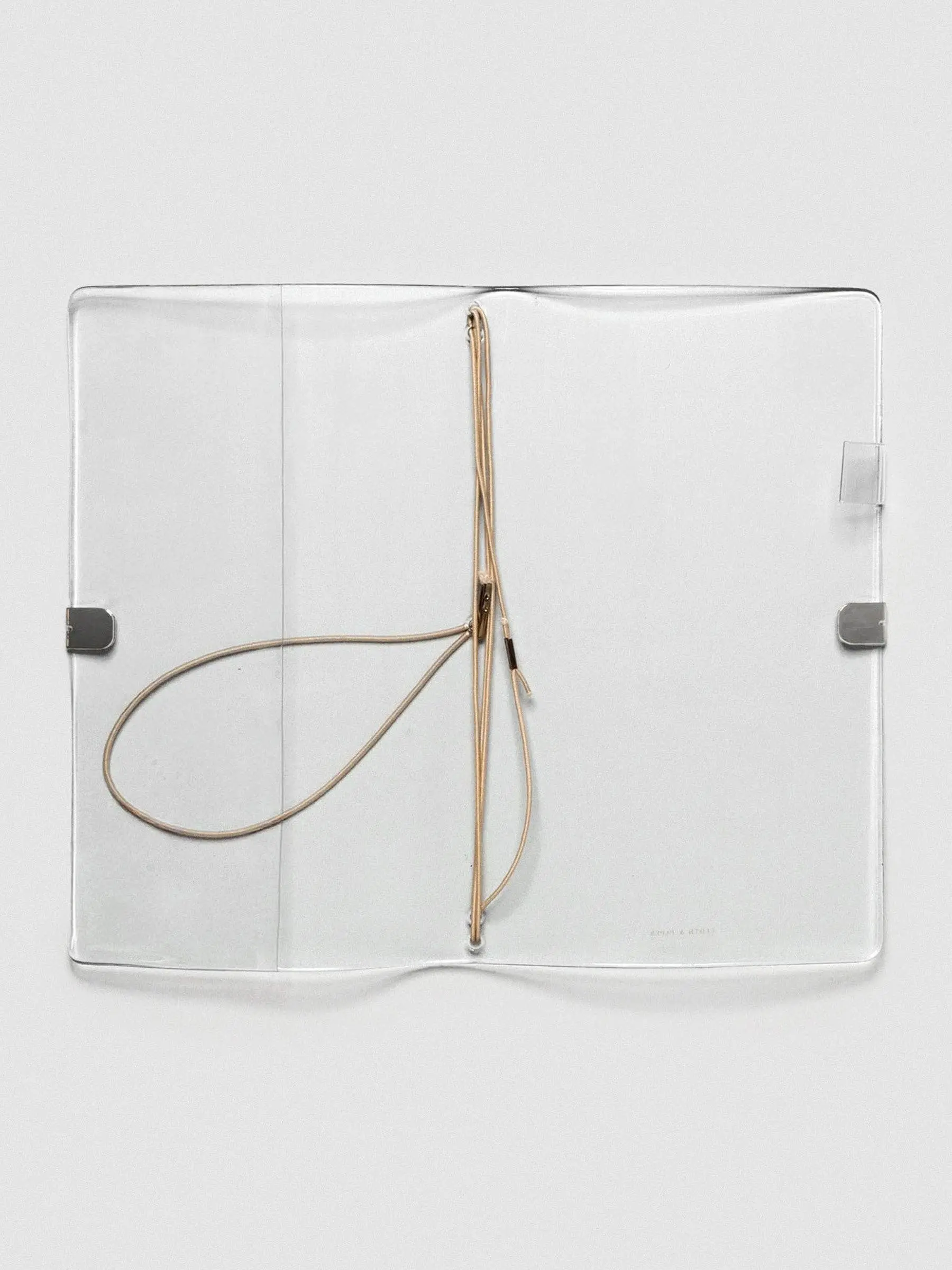 Cloth & Paper Clear Vinyl Travel Notebook Cover – A5 Slim