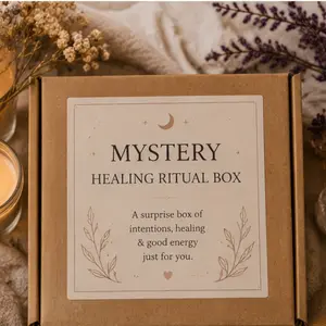 Mystery Healing Ritual Box – Spiritual Self Care Surprise Kit | Intention Energy Bundle