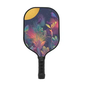 Moonlit Tropics Carbon Fiber Pickleball Paddle