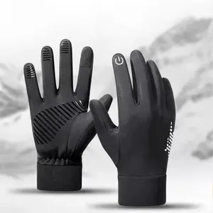 Winter Gloves Women Men Ski Snow Gloves Liner Thermal Warm Touch Screen, Suit for Running, Cycling, Biking, Hiking, Driving, Walking, Typing, Freezer Work, Sports, Soccer, Shooting, Gaming