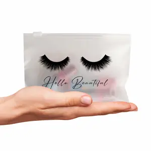 60 Pcs Makeup and Accessory Bags with Ziplock - Lash Aftercare bags - Size 6x8 in