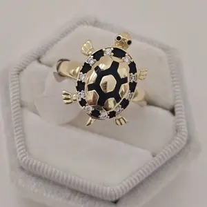 Anillo 906 unisex estilo tortuga