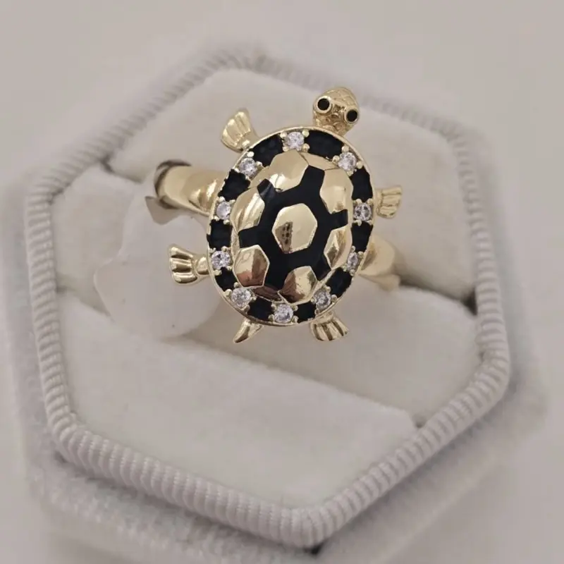 Anillo 906 unisex estilo tortuga