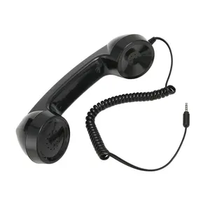 Retro Phone Handset Multifunction Radiation-Proof Handheld Cell Phone Receiver for Mobile Phones and Computers Trending