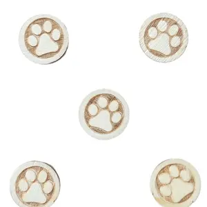 Dog Paw Magnet Set Pet Decor Magnetic