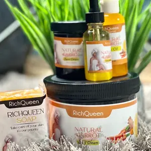 RichQueen carrot lemon & turmeric/ RichQueen white/ RichQueen real lemon