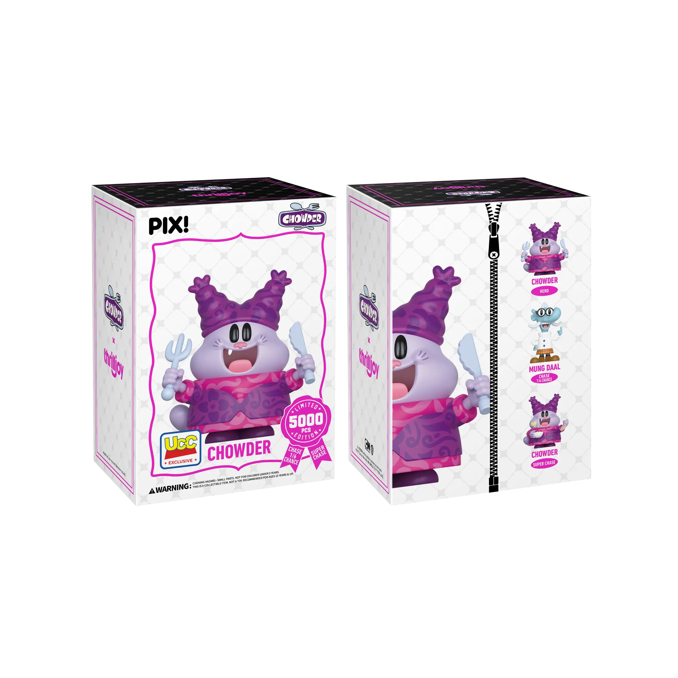 Thrilljoy PIX! Chowder Chowder (UCC Exclusive) LE 5000 Collectible Blind Box Vinyl Figure