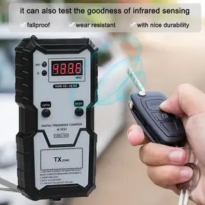 The device used for testing the frequency of the remote key can accurately identify the car key, the electric door controller and the garage door through infrared detection.