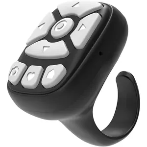 Scrolling Ring – Universal Bluetooth Ring Controller, Tiny Ring, Total Control - Shutter, Scroll, Volume for Your iPhone & Android Device