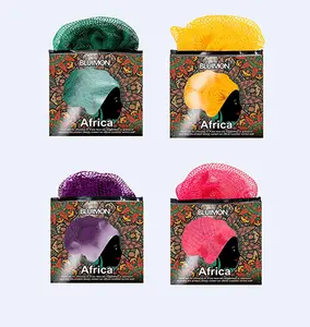 Bluimon Extra Rough Exfoliating Washcloth - Extra Long Hygienic Bath Cloth for Men, Deep Clean Shower Body & Back Scrubber, Loofah-Replacing Bathing Accessory, Bath & Body Care Accessories