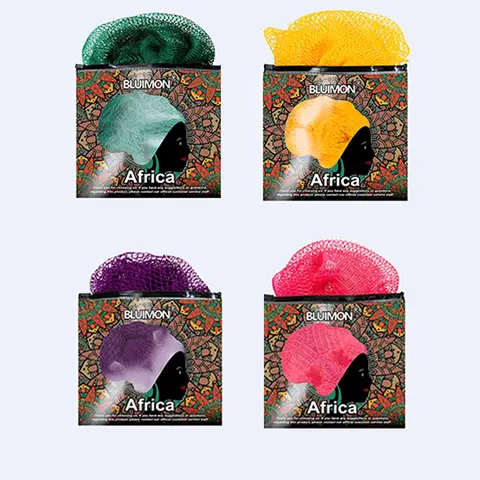 Bluimon Extra Rough Exfoliating Washcloth - Extra Long Hygienic Bath Cloth for Men, Durable Loofah-Replacing Personal Bath & Body Care Accessory, Body & Back Scrubbing, Deep Cleanse for All Skin Types