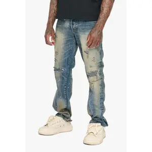 Pox Straight Dirty Vintage Wash Jeans