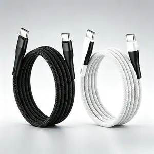 【Buy 1 Get 1 Free】60W Type C Magnetic Charging Data Cable Woven Cable Efficient Data Transfer braid Fast Charging For Samsung HuaWei XiaoMi