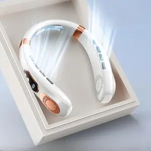 Neck Fan, USB Rechargeable Neck Fan with 5 Speed Wind, Portable Neck Fan for Outdoor & Indoor Use, Universal Accessories
